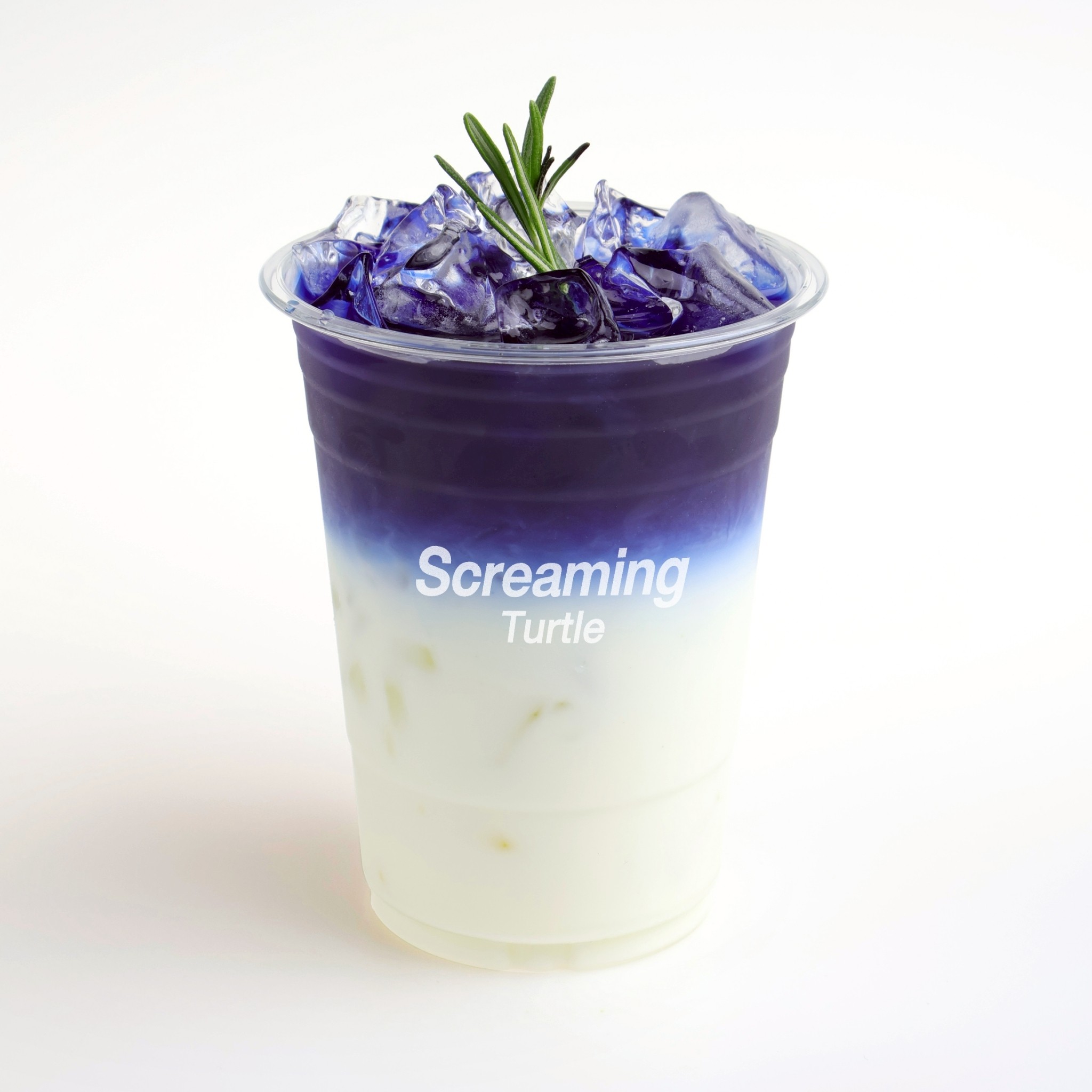 Butterfly pea latte