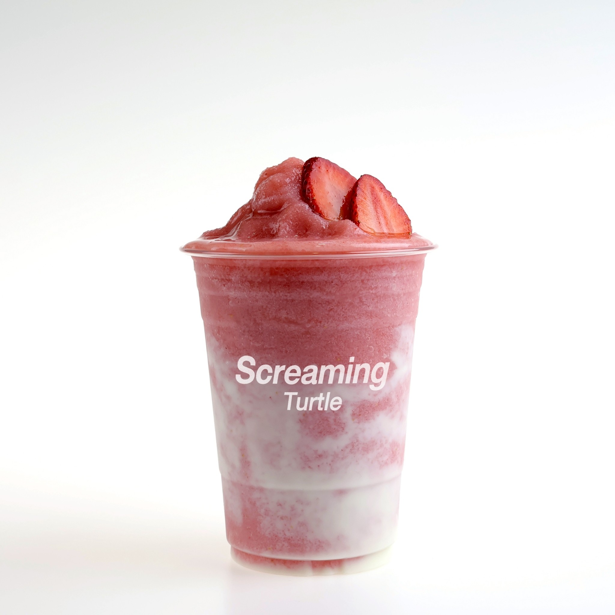 Strawberry yogurt smoothies